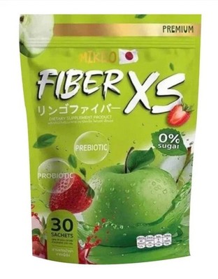 Mikeo Fiber XS Green Apple Detox Drink 30 Beutel präbiotisch probiotisch zuckerfrei