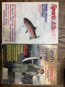 Sports Afield  with Rod & Gun Vintage Magazine Lot February & March 1977