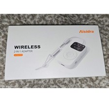 Aisidra wireless 2-in-1 adapter Bluetooth 5.3 transmitter for headphones