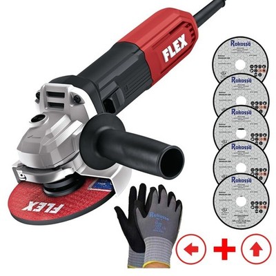 Flex Winkelschleifer L 1100 / 1100 Watt / 125mm Scheibe / 230Volt -