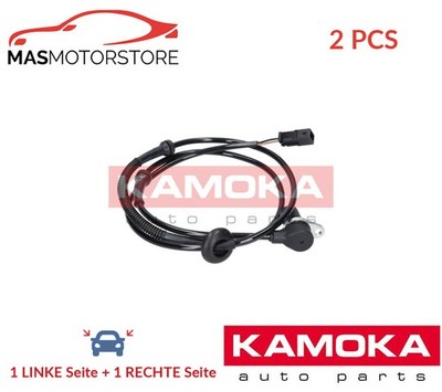 ABS SENSOR DREHZAHLFÜHLER PAAR HINTEN KAMOKA 1060042 2PCS P NEU OE QUALITÄT