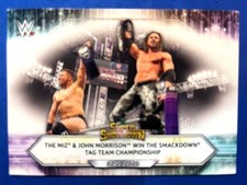 The Miz/John Morrison 2021 Topps Wrestling WWE Super Showdown