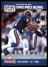 Kevin Greene 1990 Pro Set #392 Rams NFL READ FREE SHIPPING AutographDen