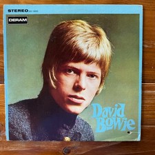 David Bowie Self-Titled Mod-Beat-Psych Rock Vinyl LP - OG