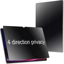 Case for Samsung Galaxy Tab S11 2025 with 360 Degree Matte Privacy Screen Protec