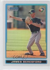 2009 Bowman Chrome WBC Prospects Refractor 185/500 James Beresford #BCW27 0e3