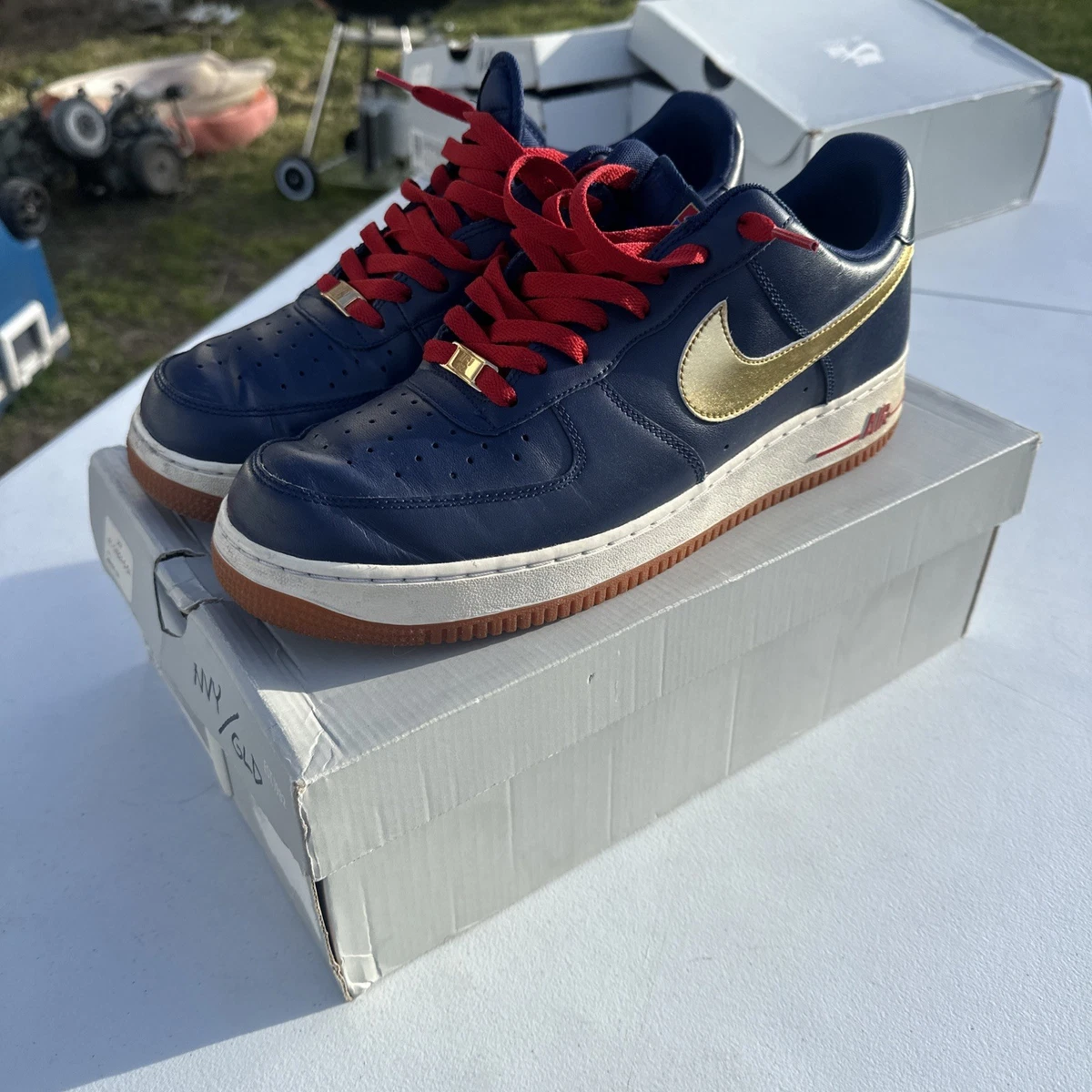 Nike Air Force 1 Blue 2012 for Sale | Authenticity Guaranteed | eBay