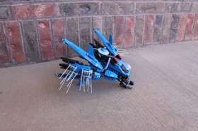 70614 LEGO The Ninjago Movie: Lightning Jet with all minifigures & manual