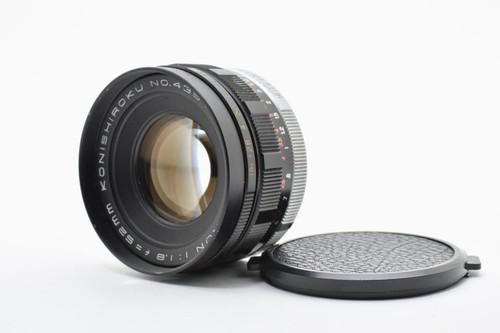 Konica KONISHIROKU HEXANON 52mm F1.8 Single Focus Lens Beautiful Item