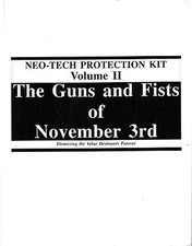 NEO-TECH PROTECTION KIT VOL 2: THE GUNS & FISTS OF By Brett Peters **Excellent**