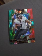 2025 Panini Select TRAVIS ETIENNE JR. Red And Green #130 Jaguars