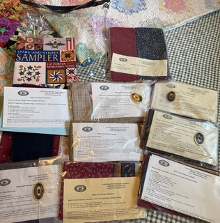 Fons & Porter Quilt Kit Stars and Stripes Sampler Complete As Seen on TV So Nice