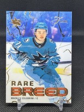 2025-26 Upper Deck Flair Hockey Macklin Celebrini Rare Breed Insert Sp 1:30