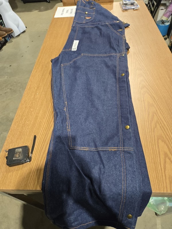 Rasco Bib Overalls FR 52-32 Blue Denim 