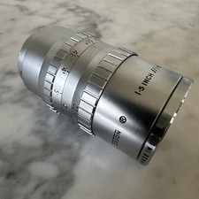 Bell Howell Taylor-Hobson 1.5 inch f1.9 cine lens thread 19mm Mount England