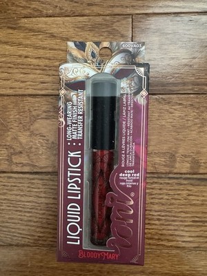 ioni Veil of Allure Liquid Lipstick Cool Deep Red Matte Long Lasting