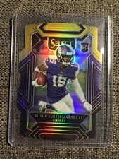 2021 Panini Select Football Club Level Black & Gold RC Ihmir Smith-Marsette