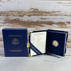 1995-W Proof American Gold 1/10 Oz Eagle OGP Box & COA