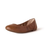 Amazon Essentials Belice Ballerinas FüR Damen, Kastanienbraunes Kunstleder, 38