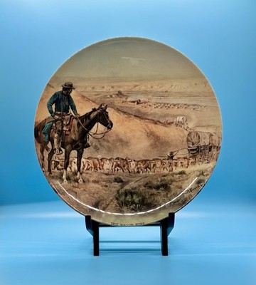 Collector Plate, Charles M. Russell Limited Edition #688 The Wagon Boss 1971