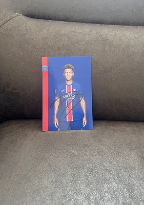 Desire Doue x PSG Paris St. Germain Repro Autogramm 10.5x14.8 24/25
