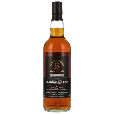 GLENBURGIE - 15 Jahre Signatory 100 PROOF Exceptional Edition #2 - 57,1% Vol.