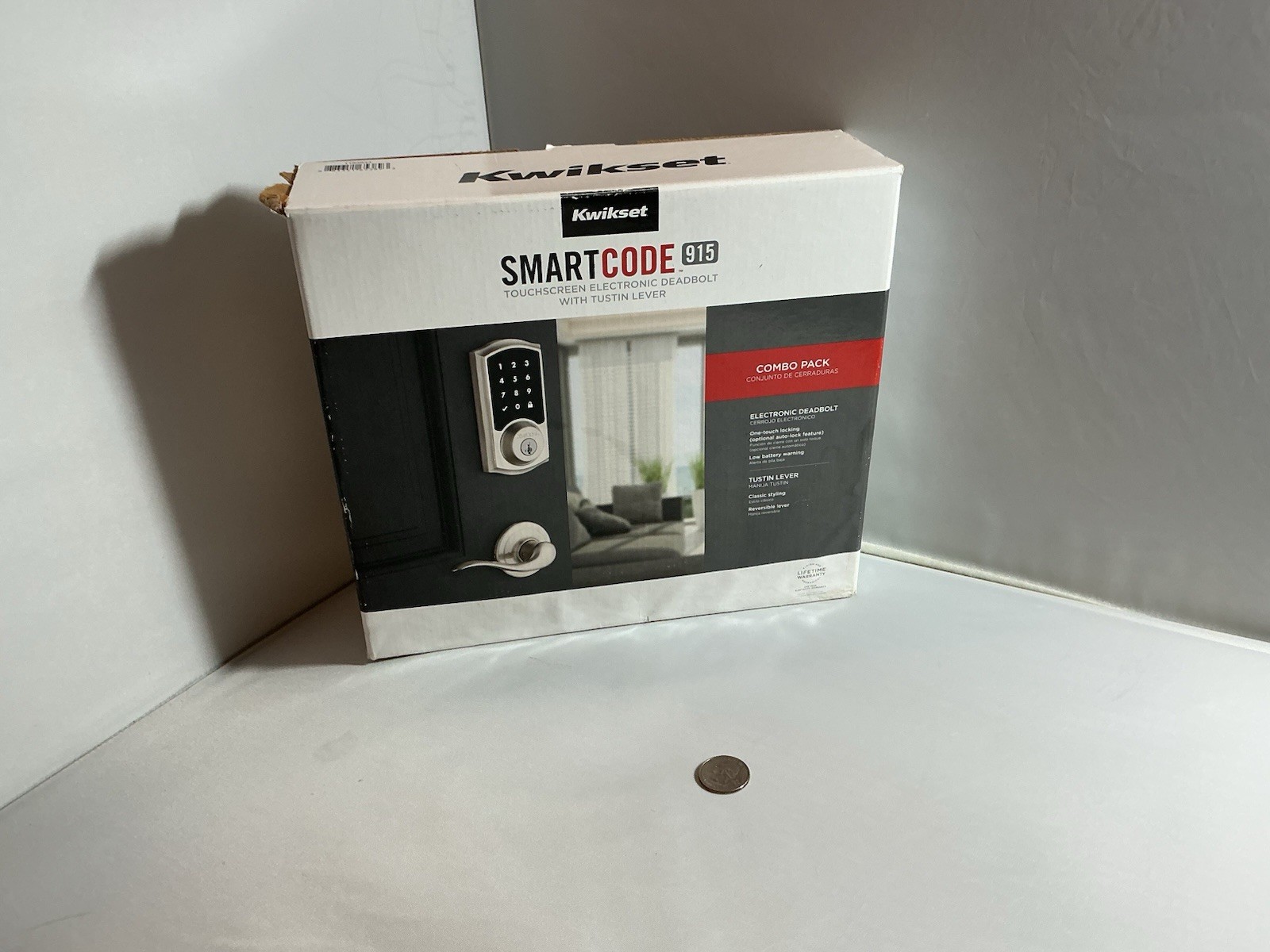 Kwikset SmartCode 915 Touchscreen Electronic Deadbolt w/ Tus