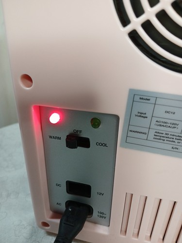AstroAI Pink Mini Fridge for Beverage, Food, Home, Office, Car 4 Liter/6 Can, - Picture 8 of 15
