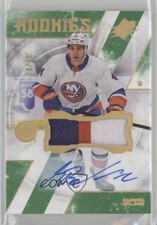 2023-24 SPx Rookies Patch Auto 10/49 Samuel Bolduc #127 Patch Auto 2d8