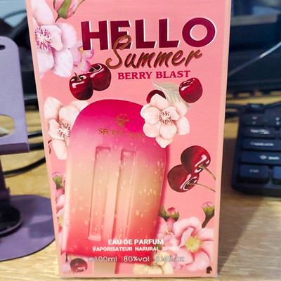Secret Plus Hello Summer Berry Blast Eau de Parfum Spray 3.4 fl oz