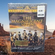 The Magnificent Seven Special Edition DVD NEW SEALED Brynner Wallach McQueen