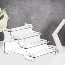 Transparente Display-Riser-Aufbewahrungsvitrine, Ständer, Puppe, Bonbons,