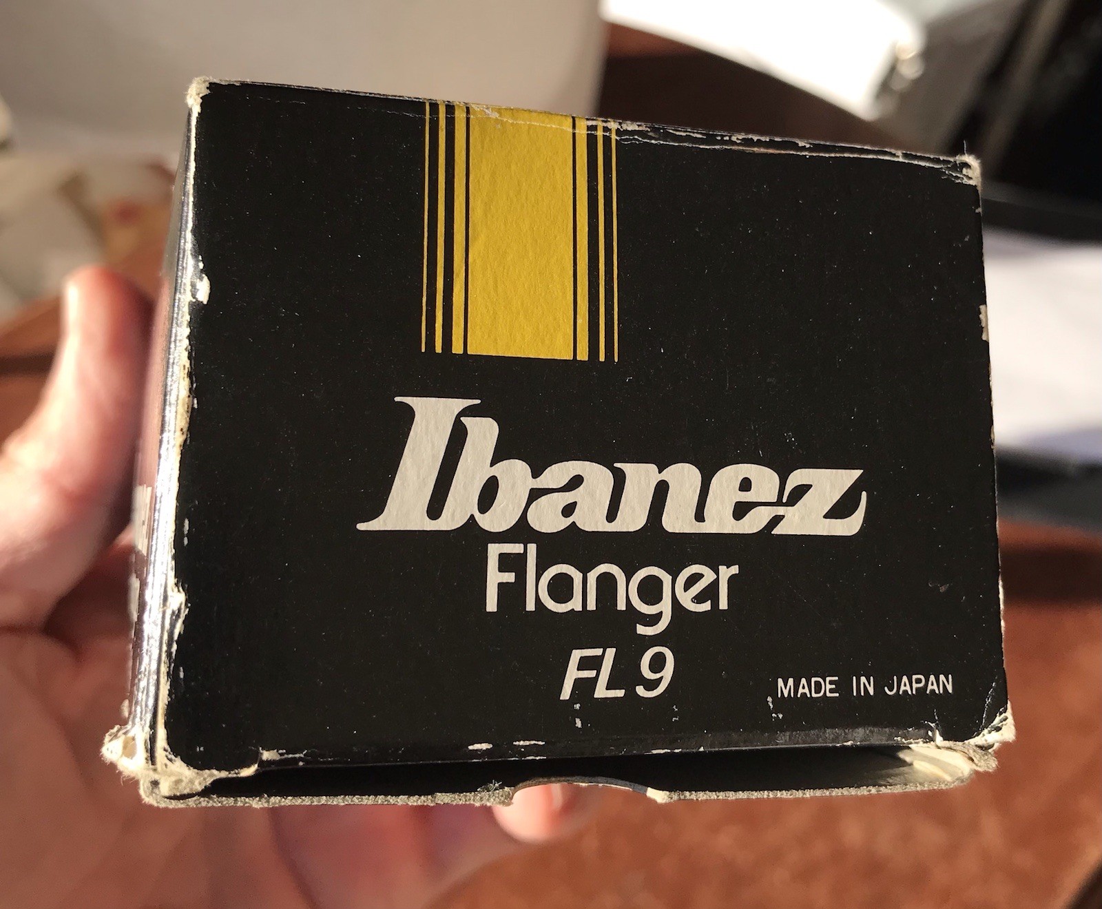 Vintage Ibanez Flanger FL-9 With Box No Battery Door Japan