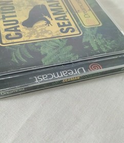 Caution: Seaman - No Mic, No Cardboard box - Sega Dreamcast - Clean Tested -VG-