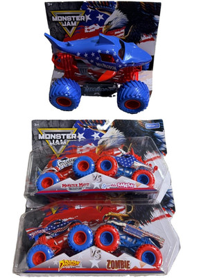 Monster Jam Stars and Stripes 2026 set