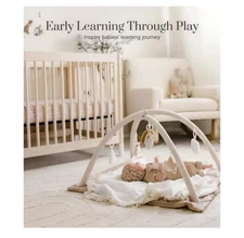 Tummy Time Mat, Baby Play Gym- New Without Box