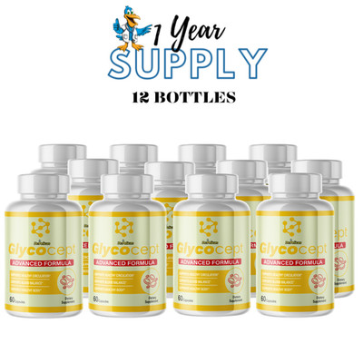 Glycocept-Blood Support- 12 Bottles- 720 Capsules