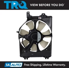 TRQ A/C Condenser Cooling Fan Assembly Fits 2005-2012 Acura RL AC3113113