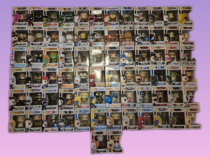 Funko Pop! Vinyl WWE Marvel DC Power Rangers Film TV 80s Retro Gaming