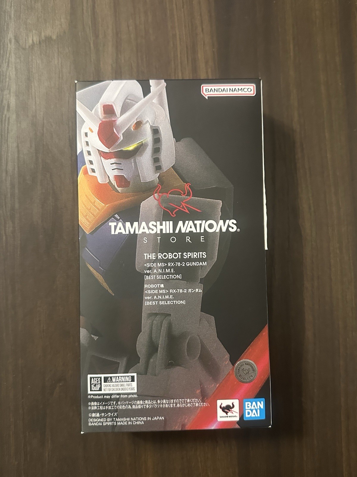 Robots Spirits Gundam RX-78-2 Used Action Figure A.N.I.M.E. Bandai Exclusive
