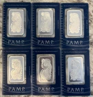 PAMP Suisse Swiss 1oz Silver Bullion Bar Lady Fortuna in Assay Card X1