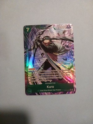 One Piece Card Game TCG Kuro OP15-025 Alt Art M/NM Condition | eBay