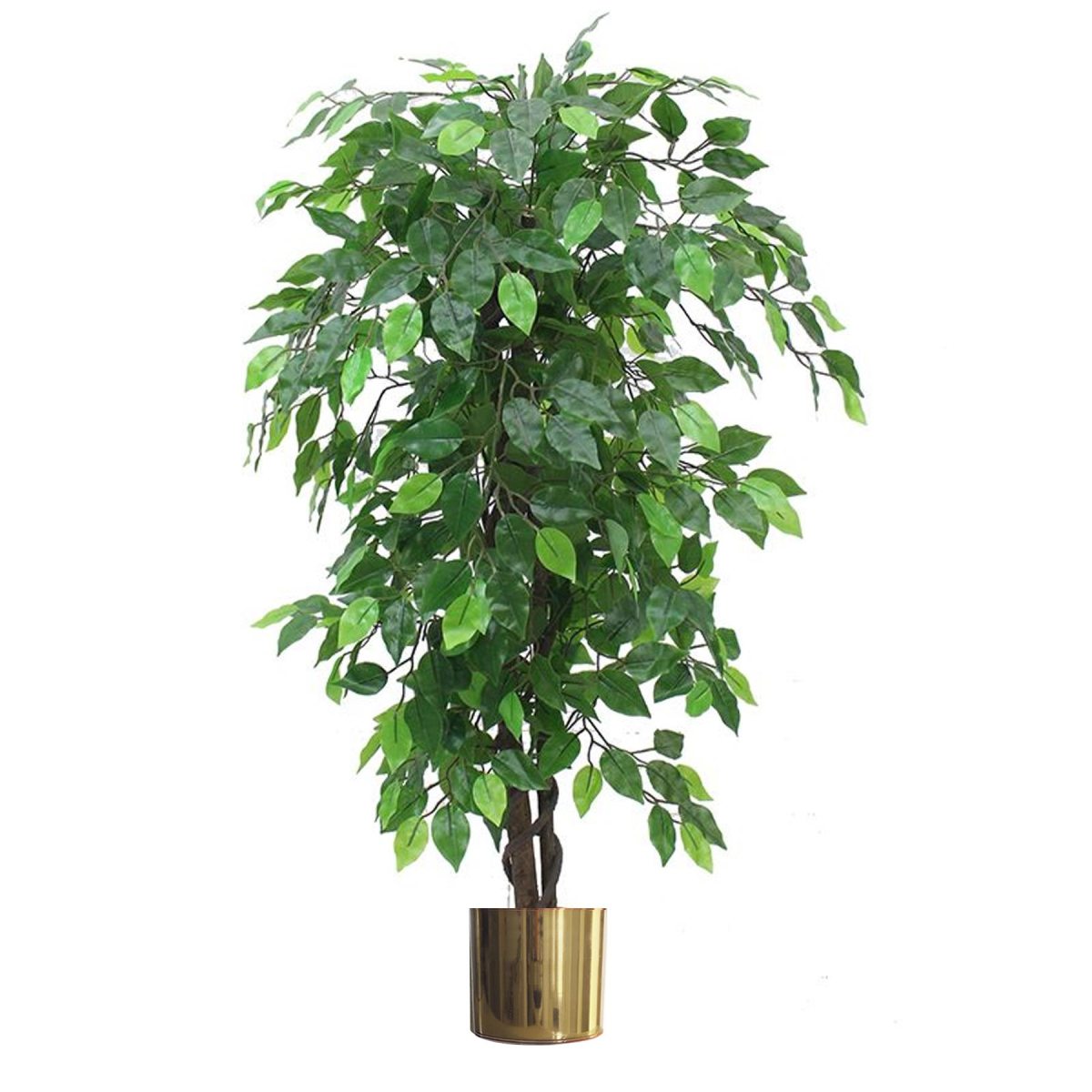 120 cm H Faux Ficus Tree Plant - Image 2