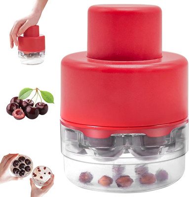 Cherry Pitter - 7-In-1 Cherry Seed Remover Cherry Pitter Tool Push Type Cherry C
