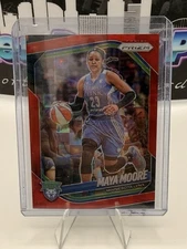 2025 Panini Prizm WNBA Maya Moore #135 Red Pandora /199 Lynx