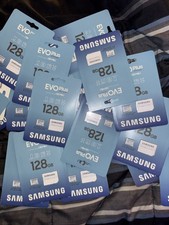 Samsung EVO Plus 128GB MicroSD Flash Memory Card with SD Adapter