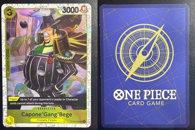 CAPONE''GANG''BEGE (JOLLY ROGER FOIL) OP04-100 -THE BEST- ONE PIECE NM/M