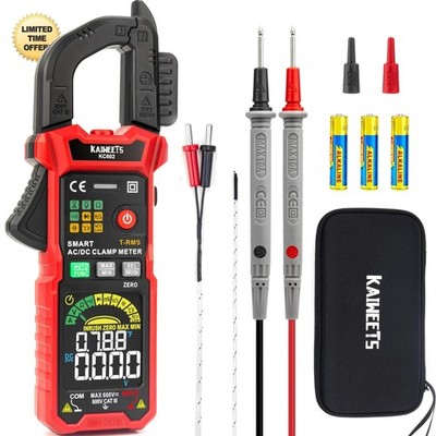 Smart Digital Clamp Meter with HD Color Screen and Inrush Current Function