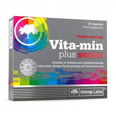 Olimp Vita-Min Plus Senior capsules, 30 pcs