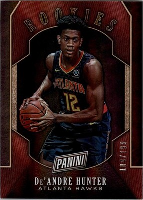 2019 Panini Black Friday Rookies Holo #RC4 De'Andre Hunter /199